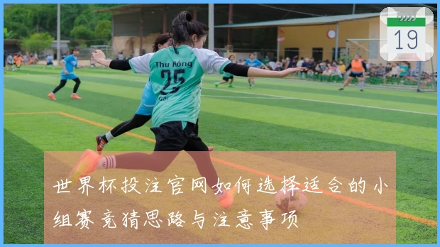 世界杯投注官网如何选择适合的小组赛竞猜思路与注意事项