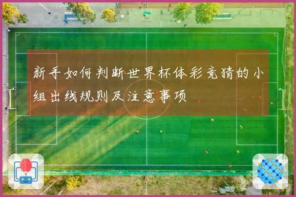新手如何判断世界杯体彩竞猜的小组出线规则及注意事项