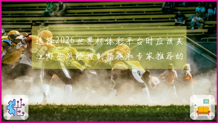 选择2026世界杯体彩平台时应该关注哪些风险控制措施和专家推荐的判断标准